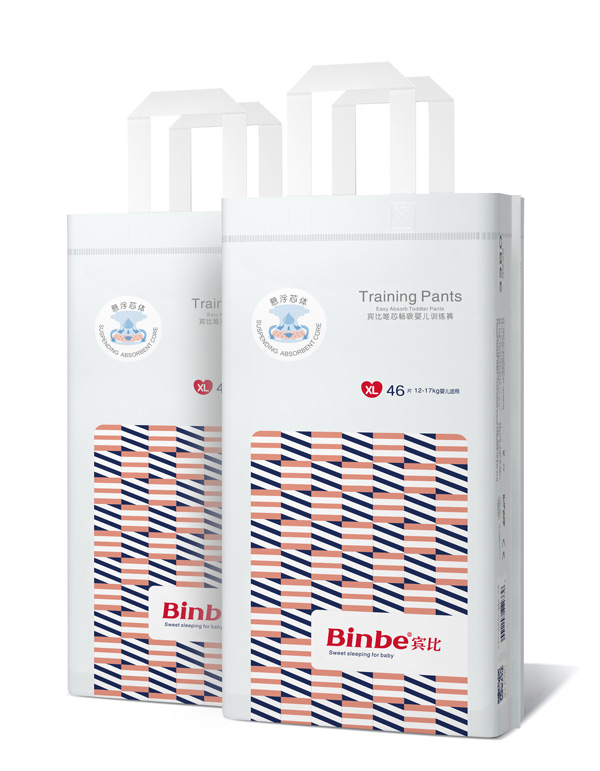 賓比唯芯暢吸嬰兒訓(xùn)練褲XL46