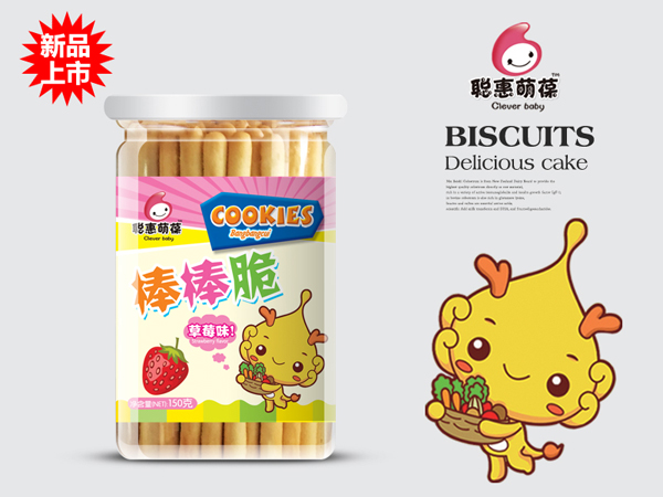 聰惠萌葆棒棒脆-草莓味