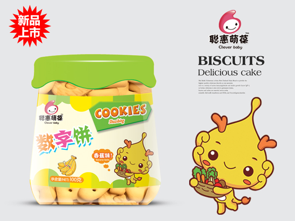 聰惠萌葆數(shù)字餅-香蕉味