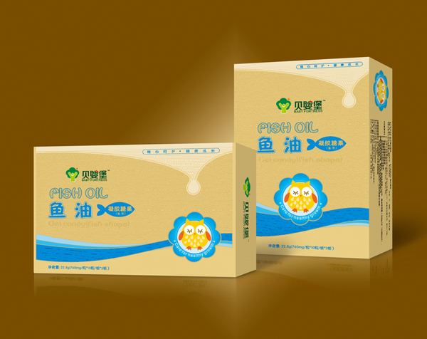 貝嬰堡魚(yú)油凝膠糖果