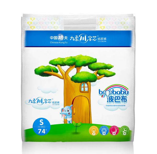 波巴布九柔川字芯紙尿褲S74片.jpg 波巴布九柔川字芯紙尿褲S74片.jpg
