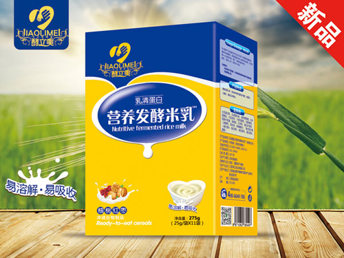 酵立美營養(yǎng)發(fā)酵米乳-核桃紅棗(盒裝)