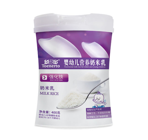 多能多強(qiáng)化鐵嬰幼兒營(yíng)養(yǎng)奶米乳桶裝