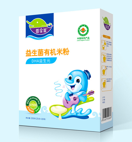 茵寶萊DHA益生元益生菌有機(jī)米粉(盒裝)