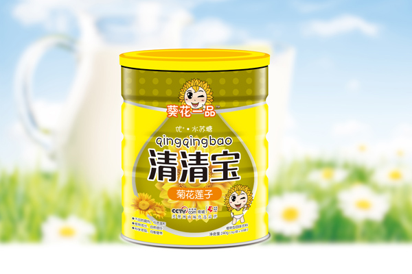 葵花一品清清寶-菊花蓮子