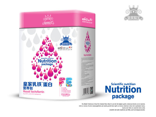 皇家聰寶皇家乳鐵蛋白鋅營(yíng)養(yǎng)包 方聽(tīng)
