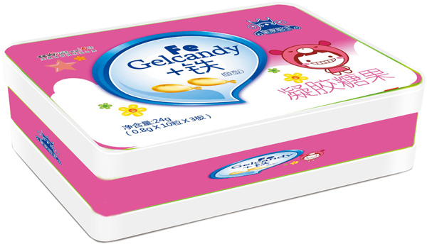 皇家聰寶+鐵凝膠糖果 24g