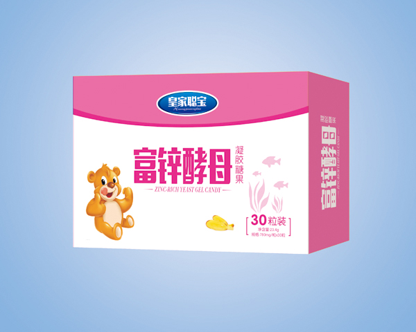 皇家聰寶富鋅酵母凝膠糖果