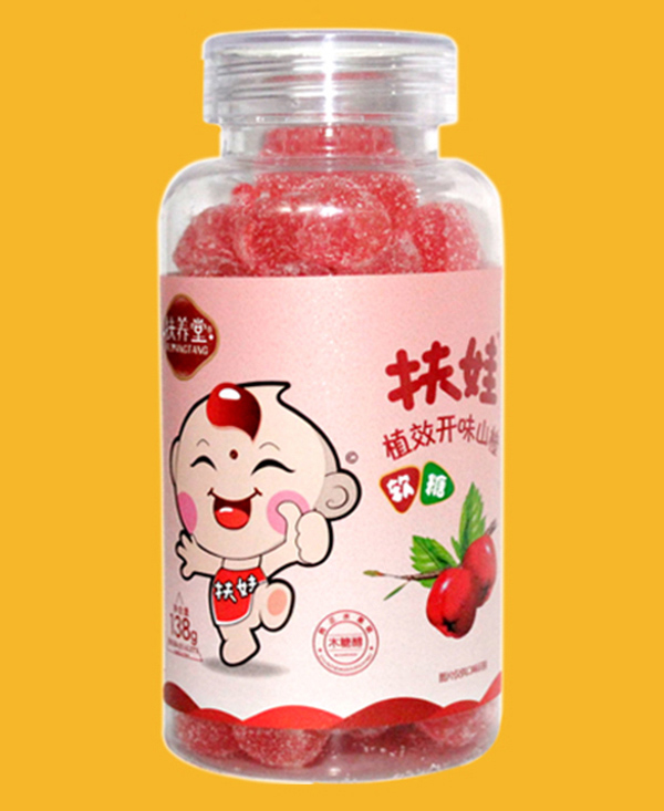 扶娃植效開味山楂軟糖