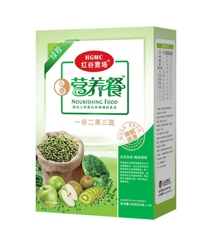 紅谷麥場綠糧五行營養(yǎng)餐200g