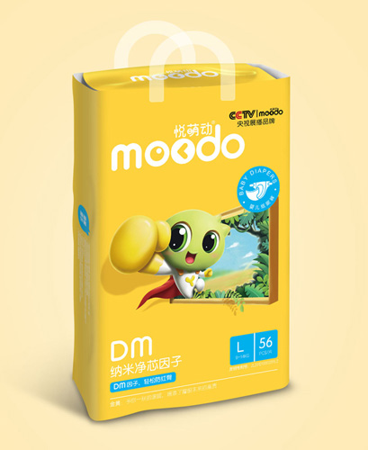 悅萌動DM納米凈芯因子嬰兒紙尿褲L56