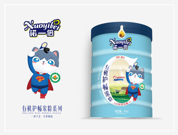 諾一倍有機(jī)護(hù)暢米粉-AD鈣鐵鋅配方 桶裝