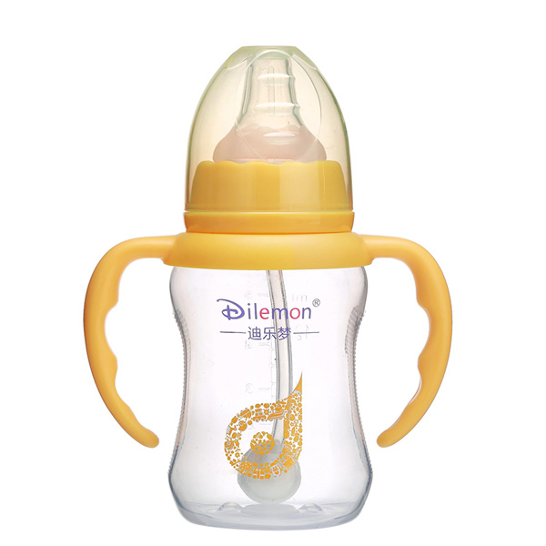 迪樂夢PP奶瓶5118黃色