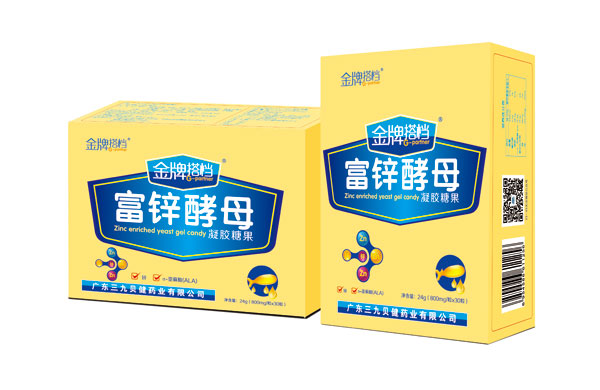 金牌搭檔富鋅酵母凝膠糖果