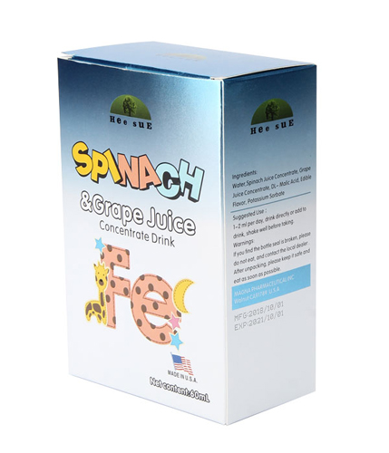 合素菠菜葡萄汁濃縮液飲品(盒裝)