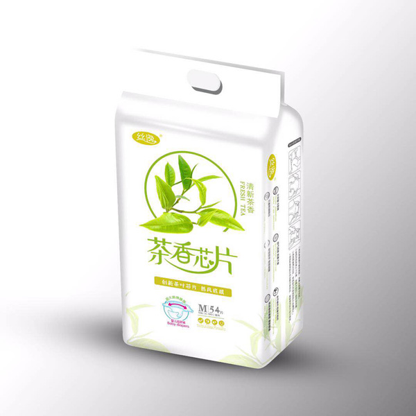 絲逸茶香芯片嬰兒紙尿褲M54