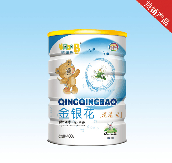 咔嗒熊金銀花清清寶400克