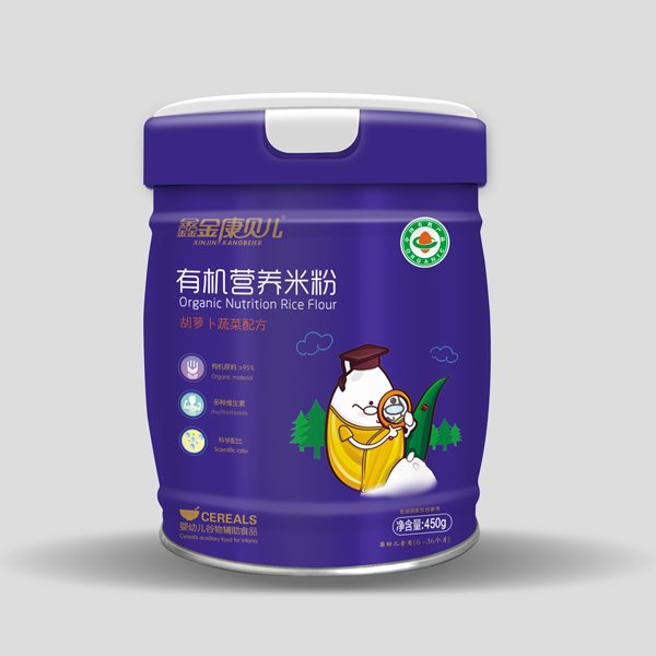 鑫金康貝爾有機(jī)營(yíng)養(yǎng)米粉-胡蘿卜蔬菜配方