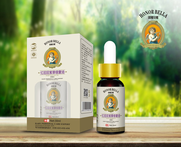 歐娜貝娜紅屁屁紫草修復油