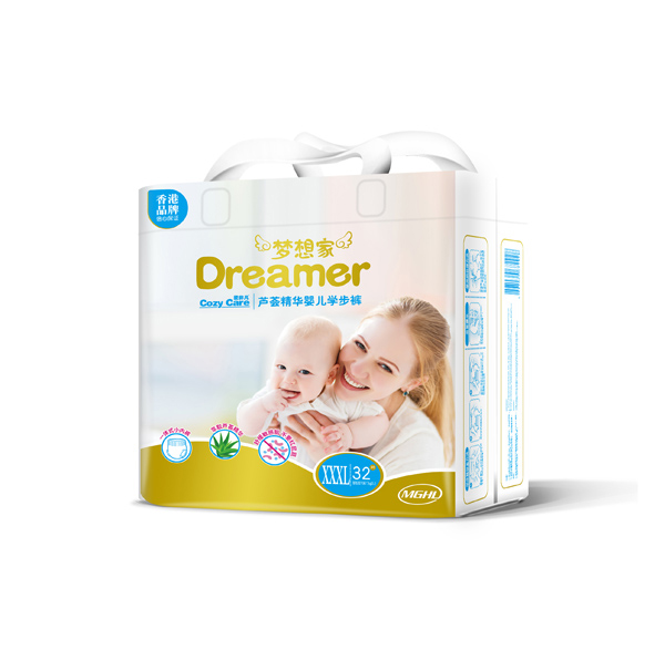 柔非凡夢(mèng)想家蘆薈精華嬰兒學(xué)步褲XXXL32
