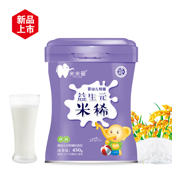 米米愛(ài)益生元米稀 原味 聽(tīng)裝