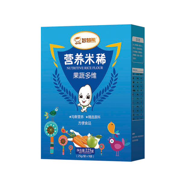 智慧熊營養(yǎng)米稀-果蔬多維 盒裝