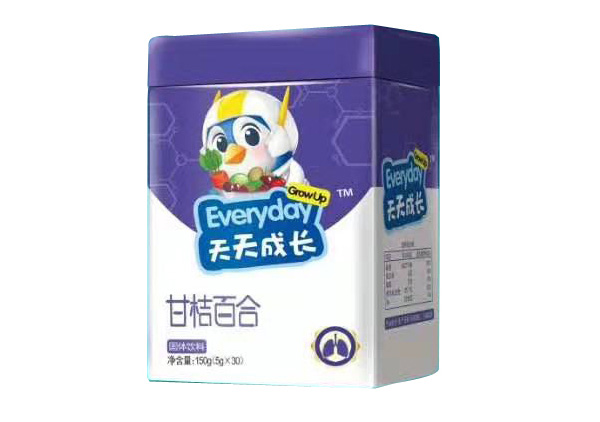 綠健園天天成長(zhǎng)益生菌甘桔百合固體飲料