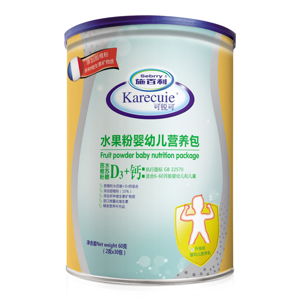 施百利水果粉嬰幼兒營養(yǎng)包(D3+鈣)