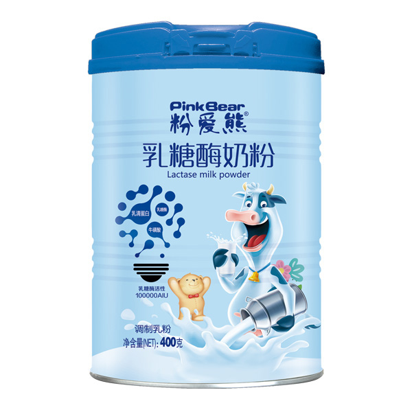 粉愛熊乳糖酶奶粉