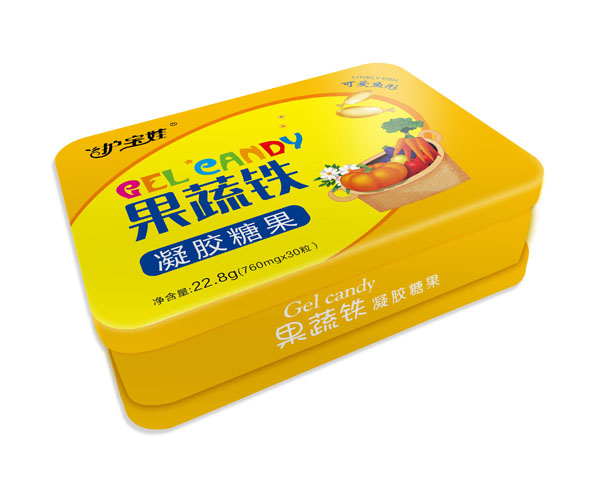 護寶娃果蔬鐵凝膠糖果