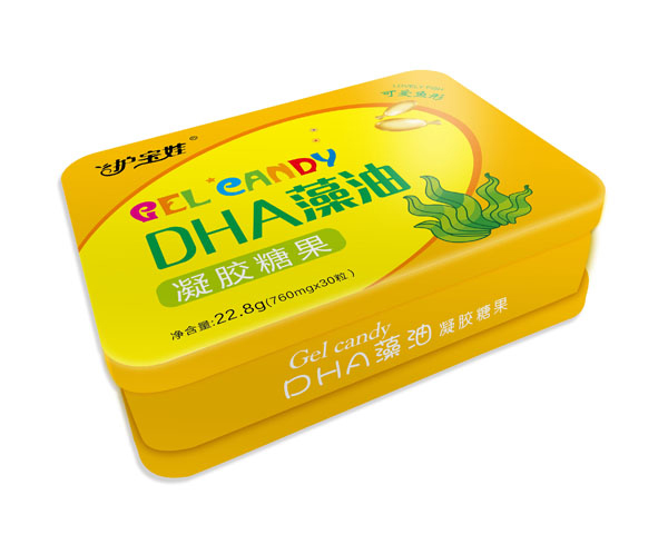 護寶娃D(zhuǎn)HA藻油凝膠糖果