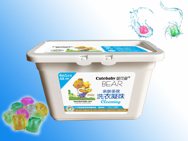 嬰可愛(ài)親膚多效洗衣凝珠