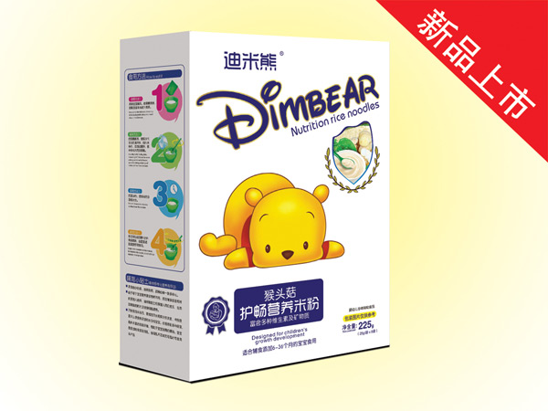 迪米熊護(hù)暢營(yíng)養(yǎng)米粉-猴頭菇盒裝