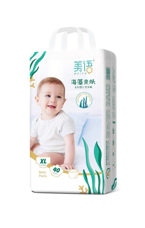 美語海藻親膚系列嬰兒學步褲XL40