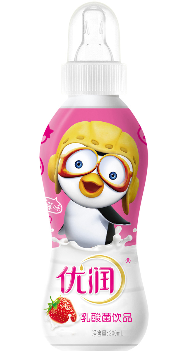 優(yōu)潤乳酸菌飲品 瓶裝藍(lán)色