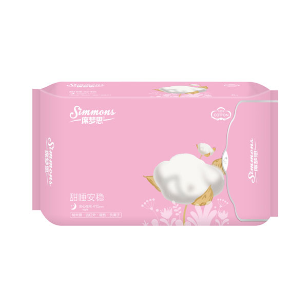 席夢(mèng)思甜睡安穩(wěn)衛(wèi)生巾夜用