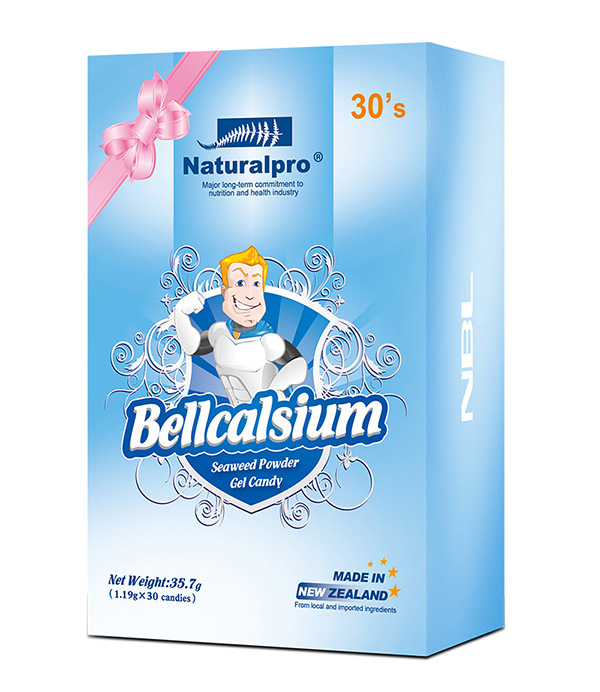 紐貝樂(lè)貝兒蓋海藻粉凝膠糖果