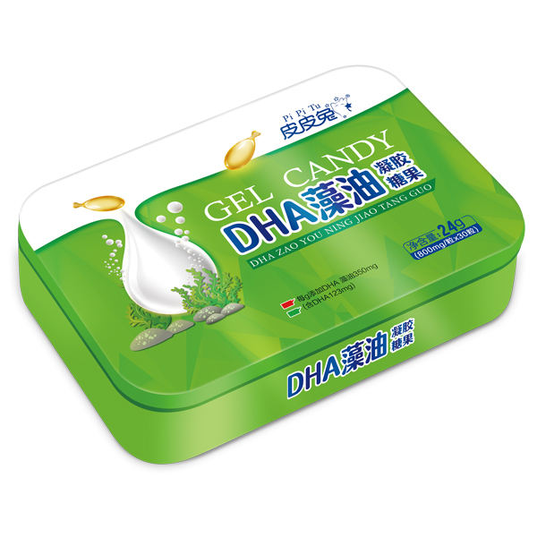 皮皮兔DHA藻油凝膠糖果