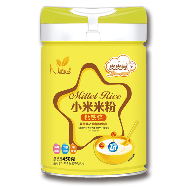 皮皮兔小米米粉-鈣鐵鋅