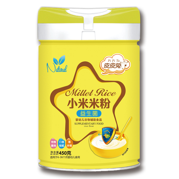 皮皮兔小米米粉-益生菌