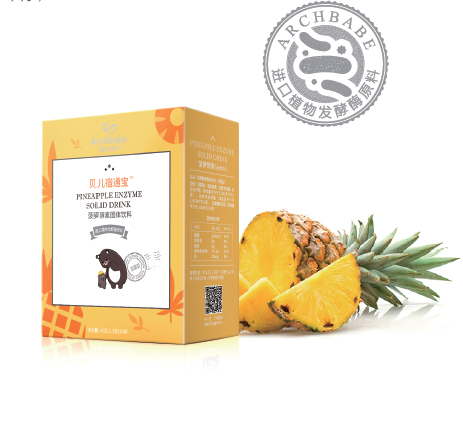 貝兒宿通寶菠蘿酵素-固體飲料