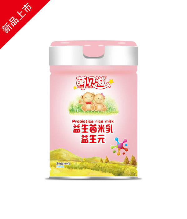 萌貝滋益生菌米乳-益生元