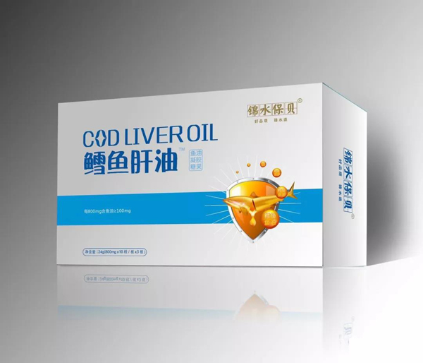 錦水保貝鱈魚肝油凝膠糖果