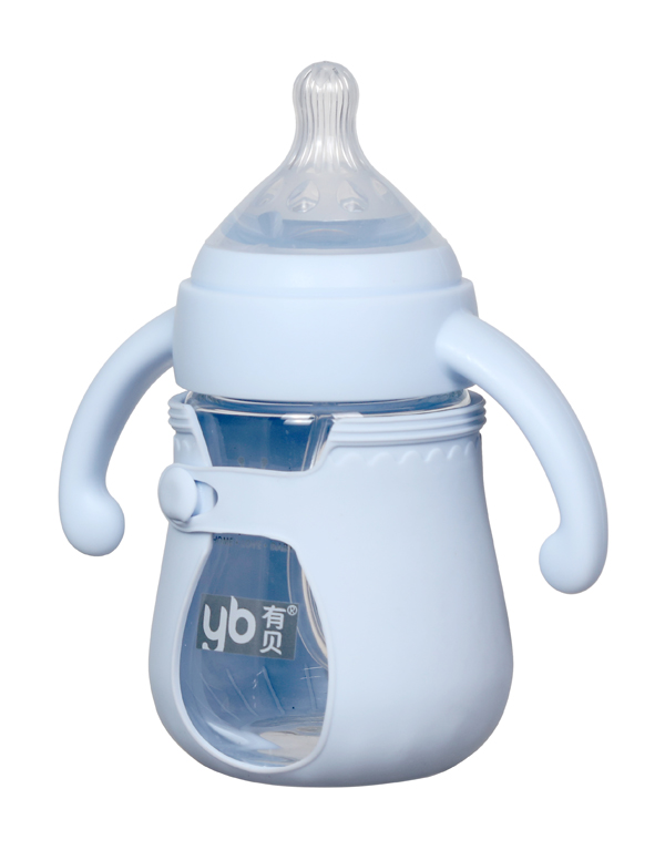 有貝玻璃奶瓶4104 藍(lán)色