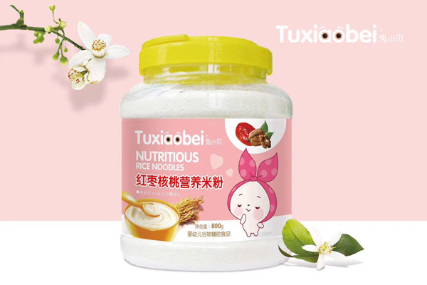兔小貝紅棗核桃營(yíng)養(yǎng)米粉