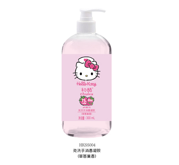 Hello Kitty初酷免洗手消毒凝膠(草莓果香�?00ml.jpg Hello Kitty初酷免洗手消毒凝膠(草莓果香�?00ml.jpg