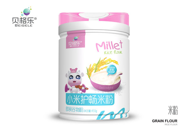 貝格樂小米護(hù)暢米粉-鈣鐵鋅多維 聽裝