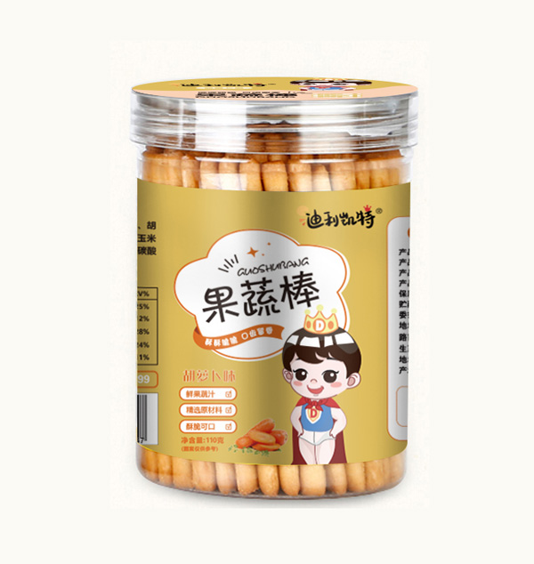 迪利凱特果蔬棒-胡蘿卜味