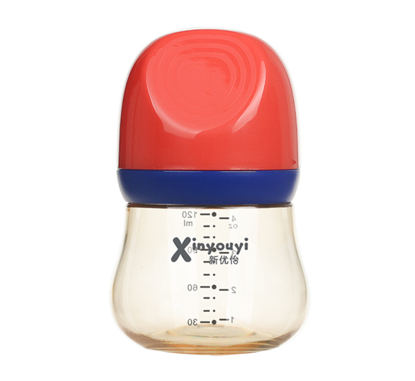 新優(yōu)怡新生兒PPSU奶瓶 紅色