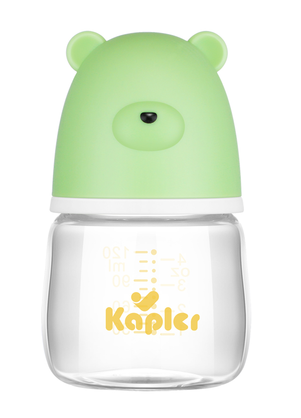 康喂兒呆呆熊玻璃120ml綠色.jpg 康喂兒呆呆熊玻璃120ml綠色.jpg